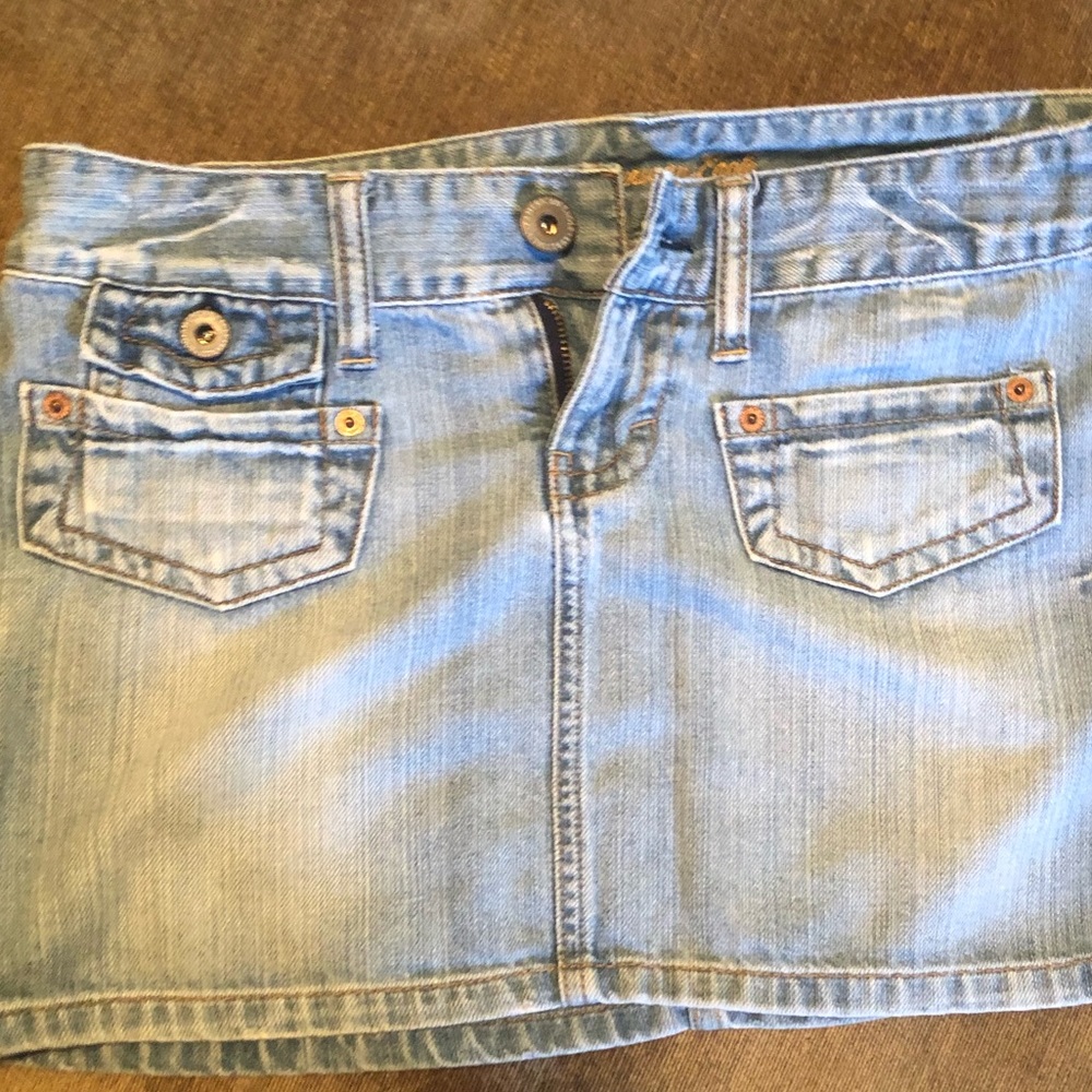 American Eagle denim skirt, size 4